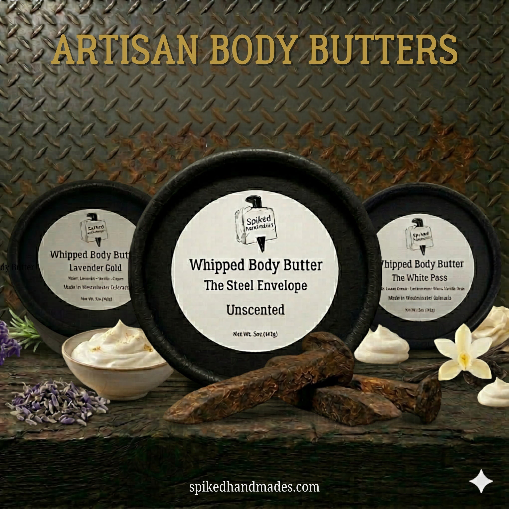 The Oil House: Artisan Body Butters - Spiked Handmades