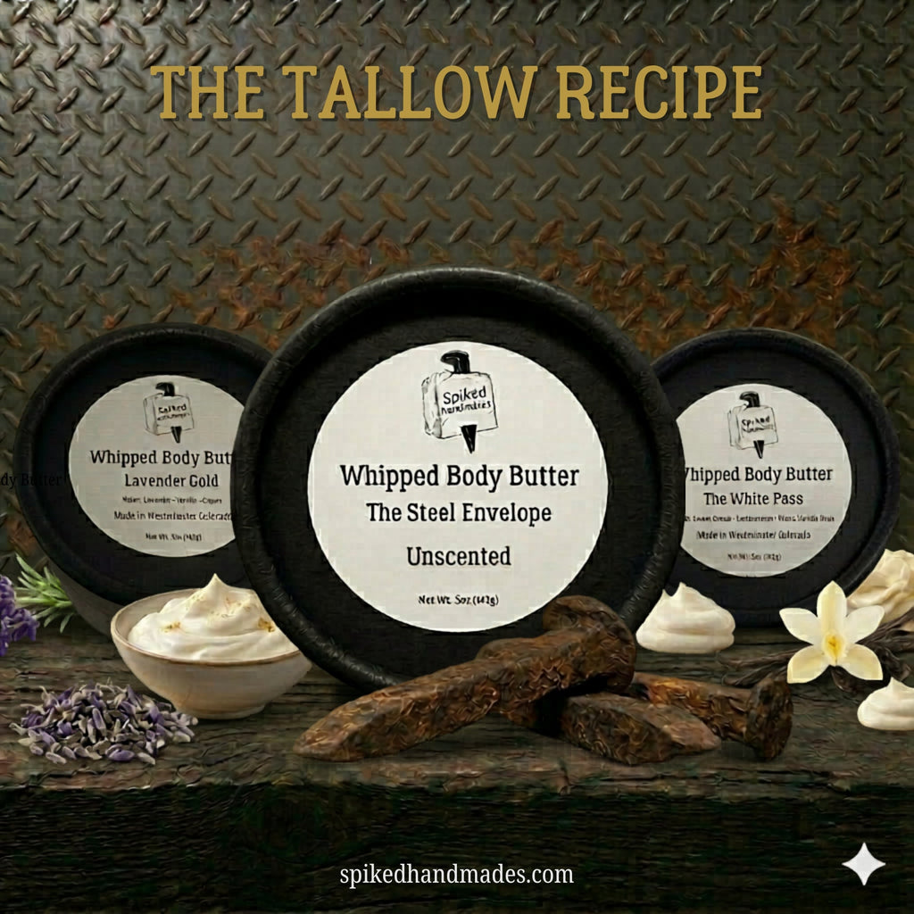 Artisan Body Butters: The Tallow Recipe - Spiked Handmades