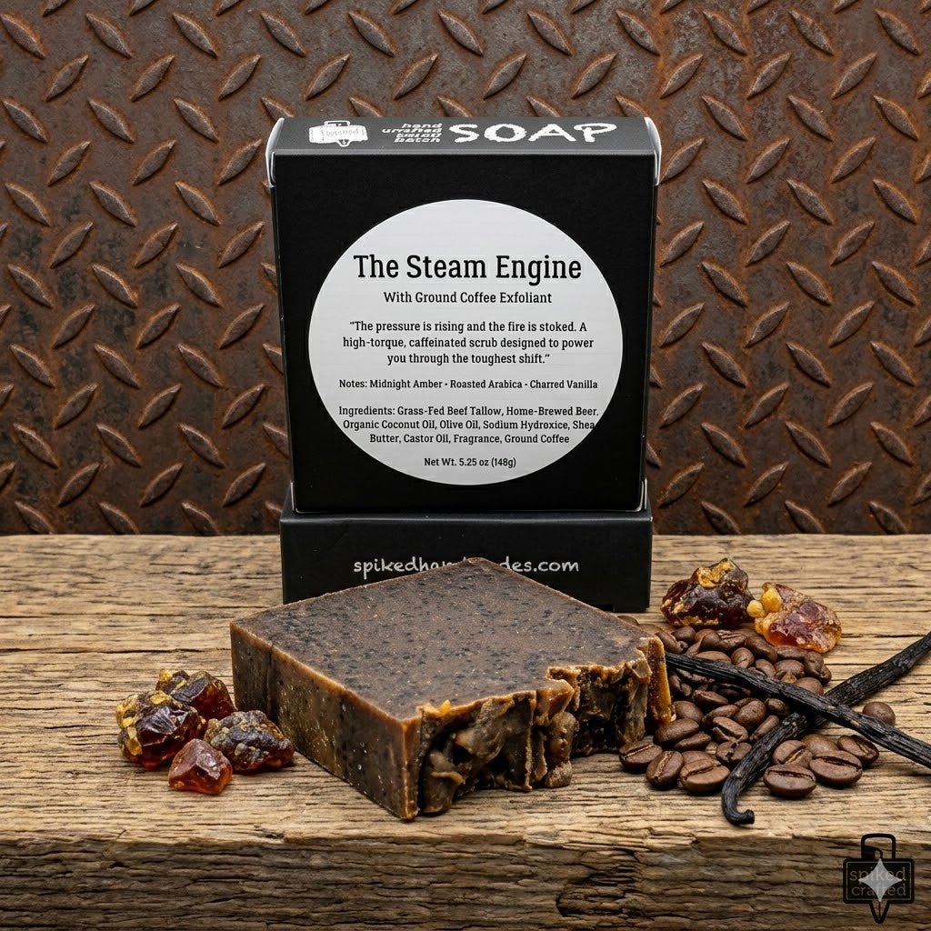 The Engine Room: Exfoliating Bar Soaps - Spiked Handmades
