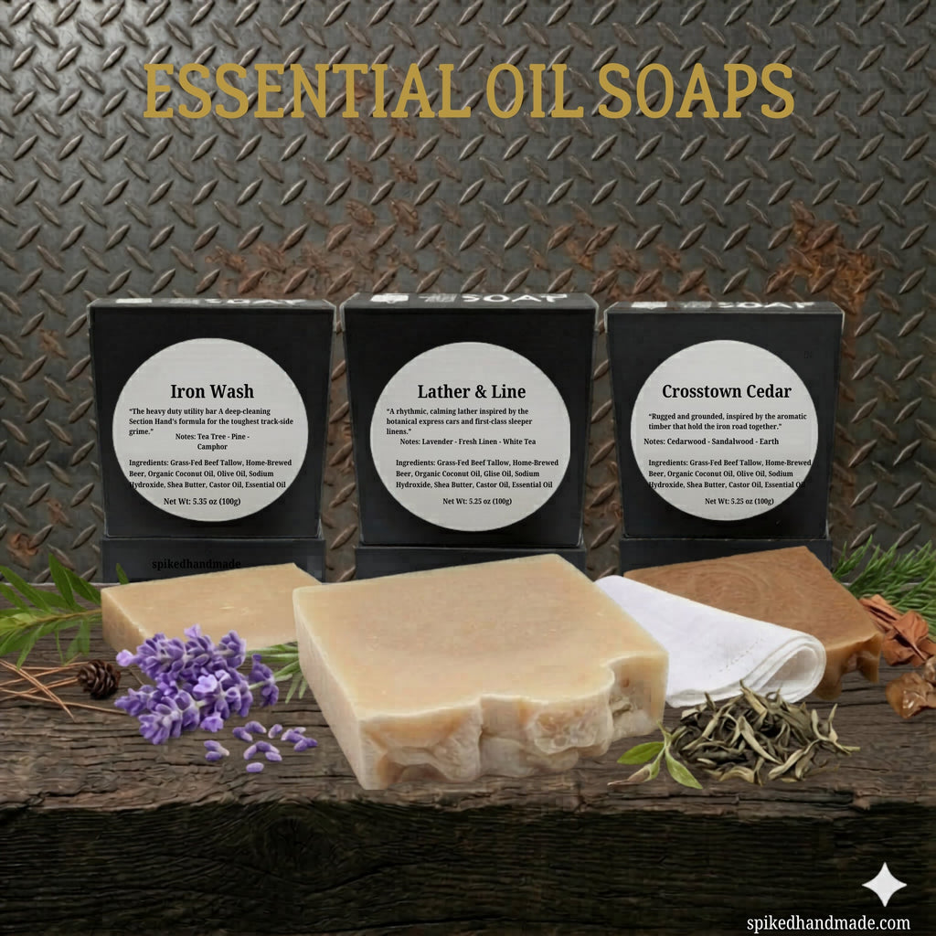 The High - Pass Line: Essential Oil Soaps - Spiked Handmades