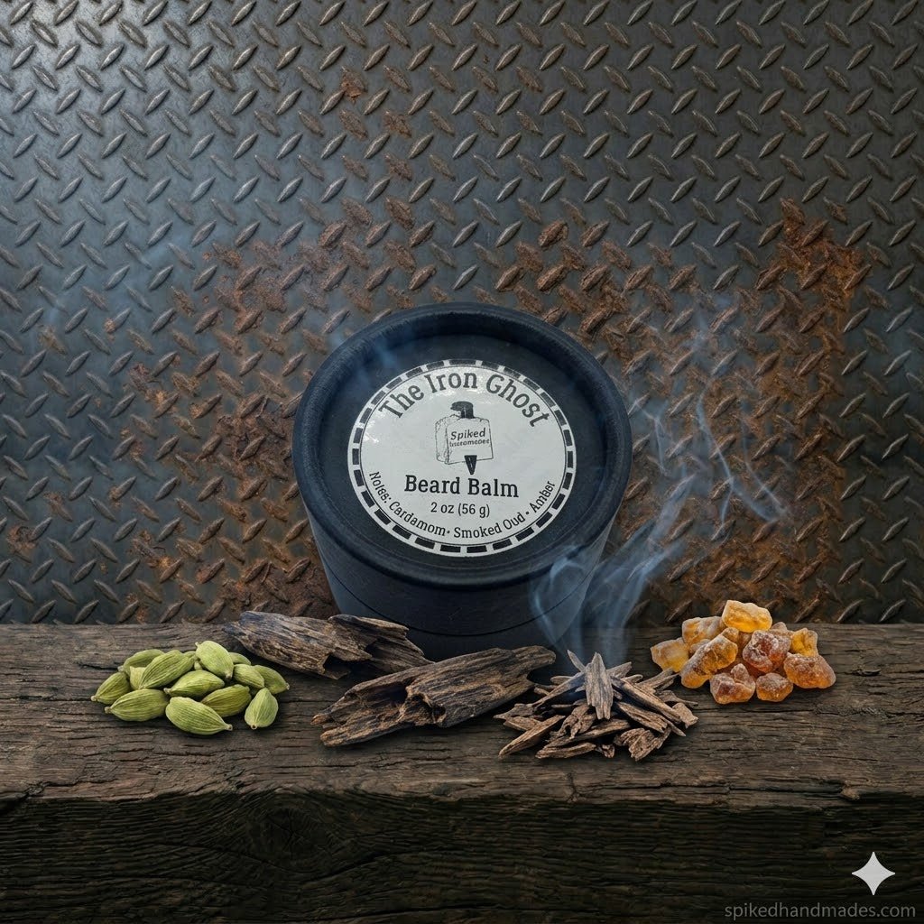 The Legend of the Line | Handcrafted Beard Balm - Spiked Handmades