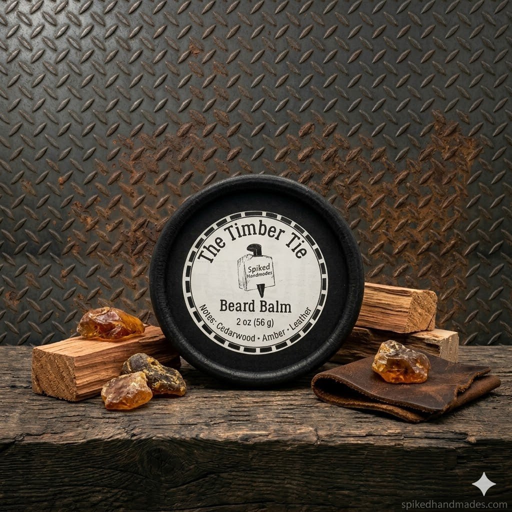 The Legend of the Line | Handcrafted Beard Balm - Spiked Handmades