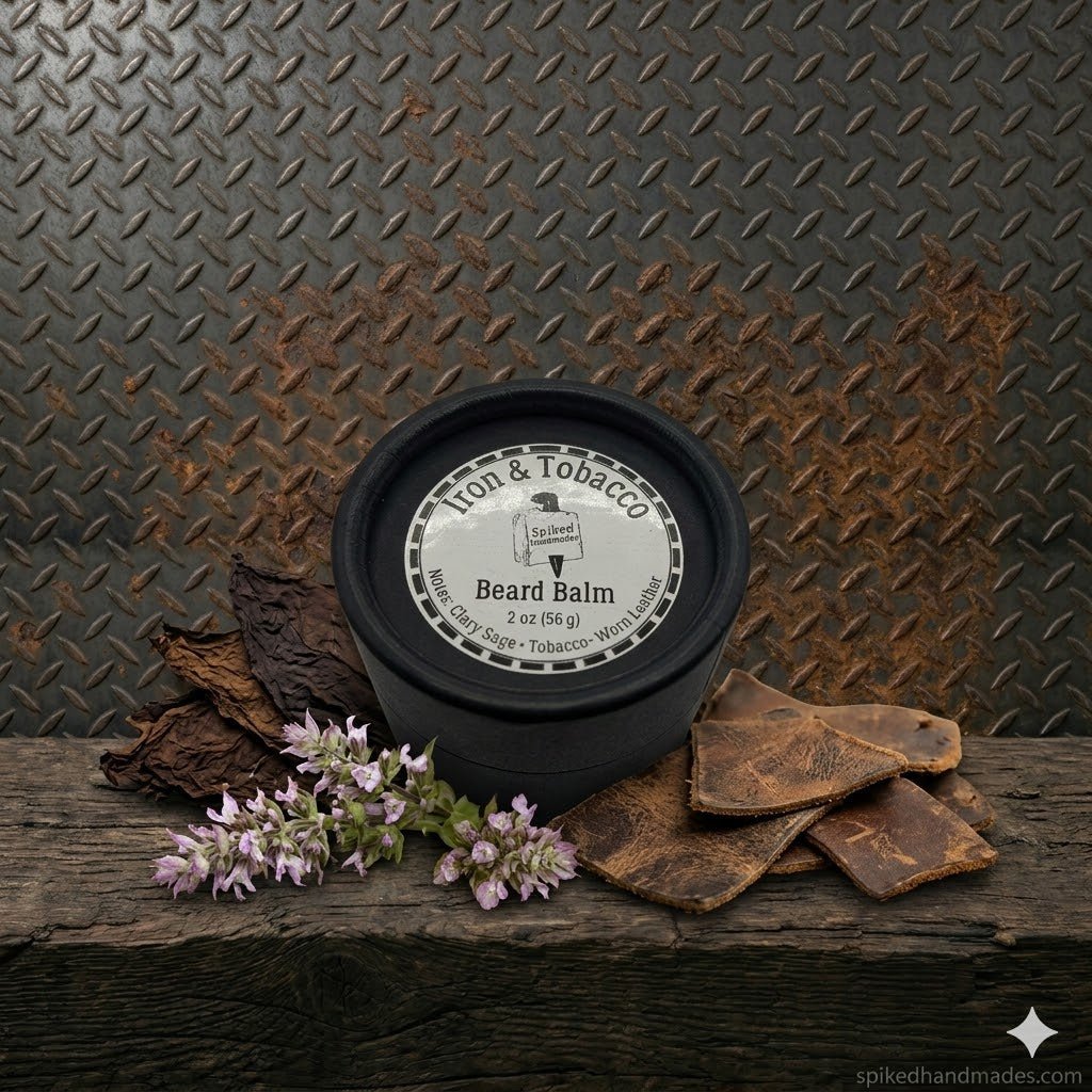 The Legend of the Line | Handcrafted Beard Balm - Spiked Handmades